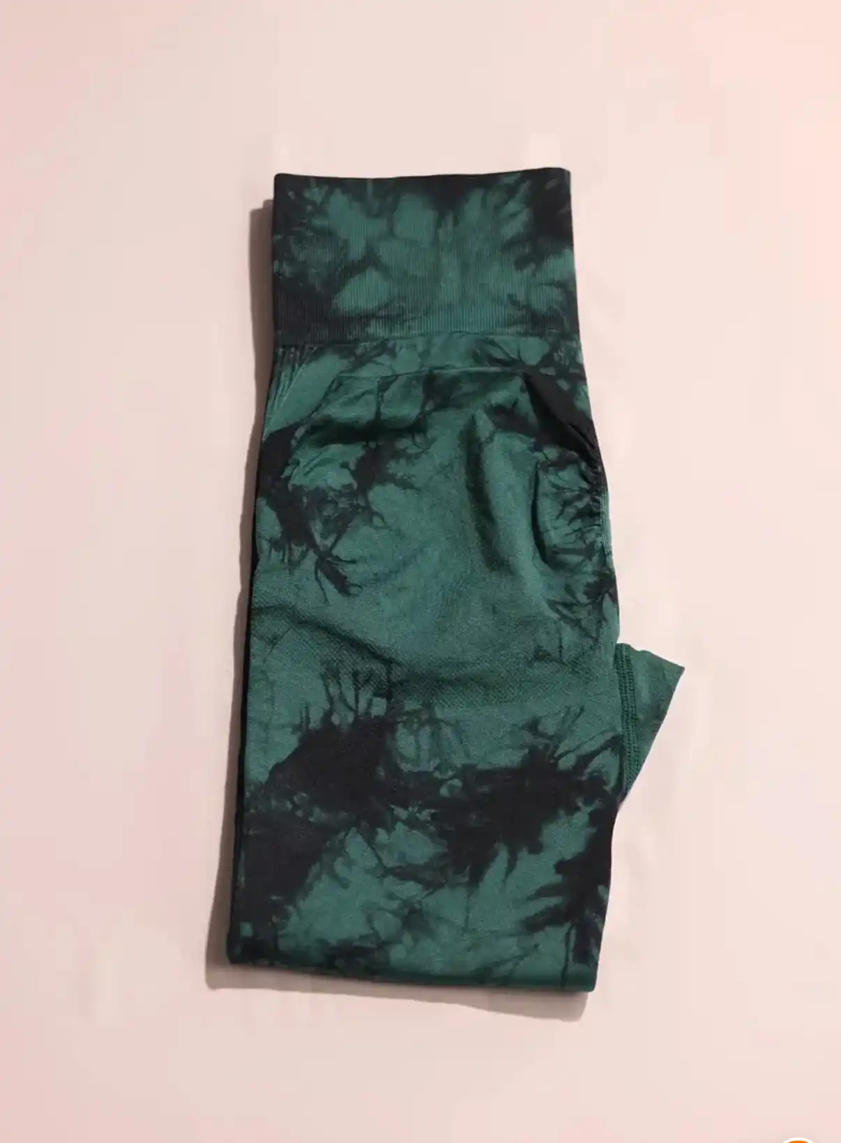 Leggings Tie-Dye Turquoise Noir 04